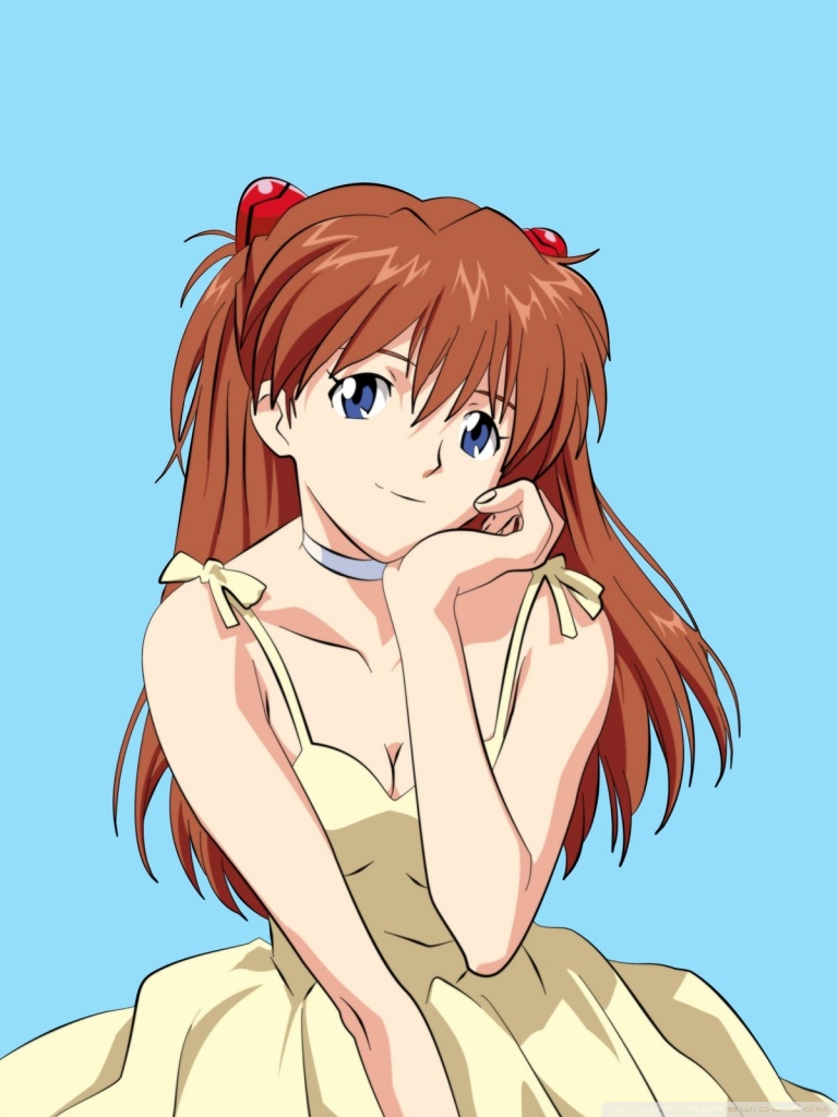 Neon Genesis Evangelion Asuka Langley I Ultra HD Desktop Background Wallpaper for 4K UHD TV, Tablet