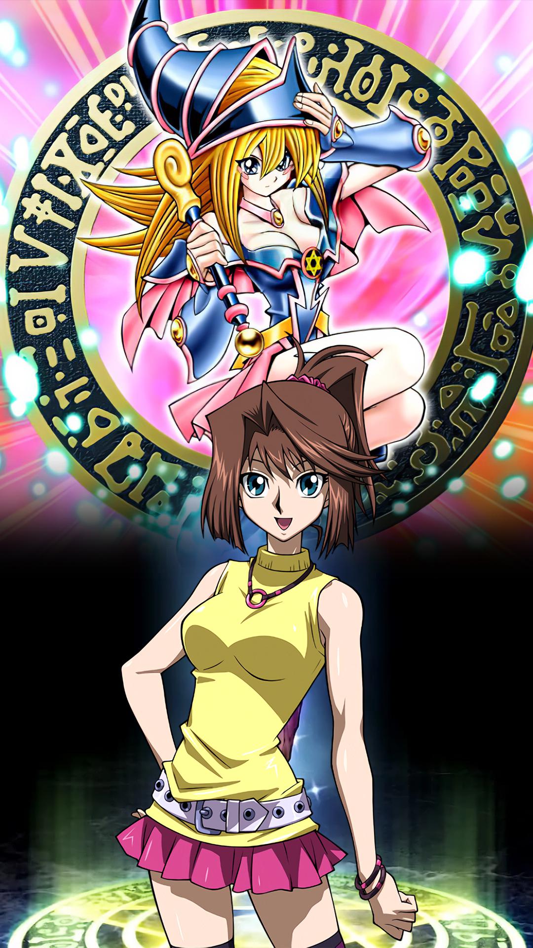 Dark Magician Girl phone wallpaper