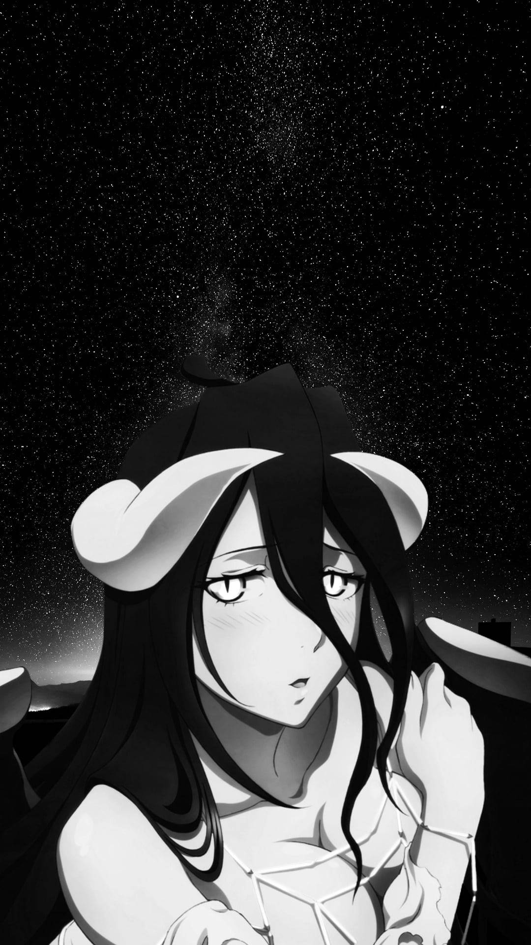 Download Albedo Overlord Aesthetic Anime Girl iPhone Wallpaper