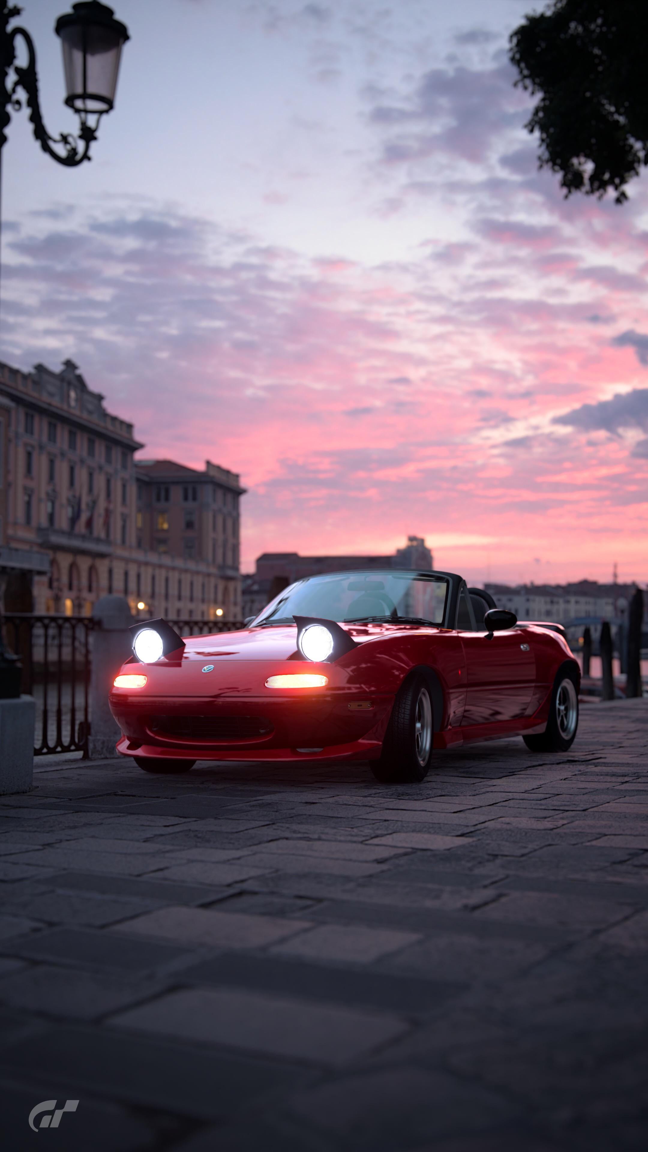 Some Miata wallpaper I made for my sister (she really loves miatas)