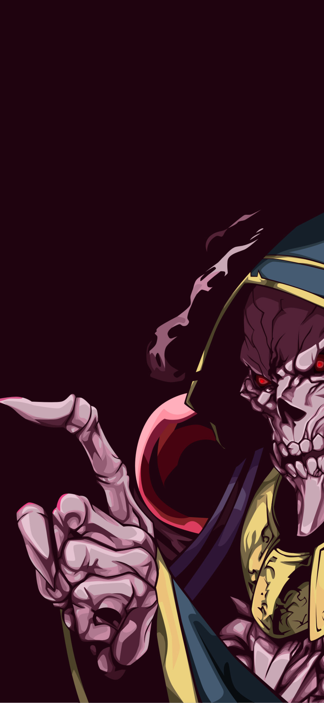 Ainz Ooal Gown Overload Anime 4k iPhone XS, iPhone 10, iPhone X HD 4k Wallpaper, Image, Background, Photo and Picture