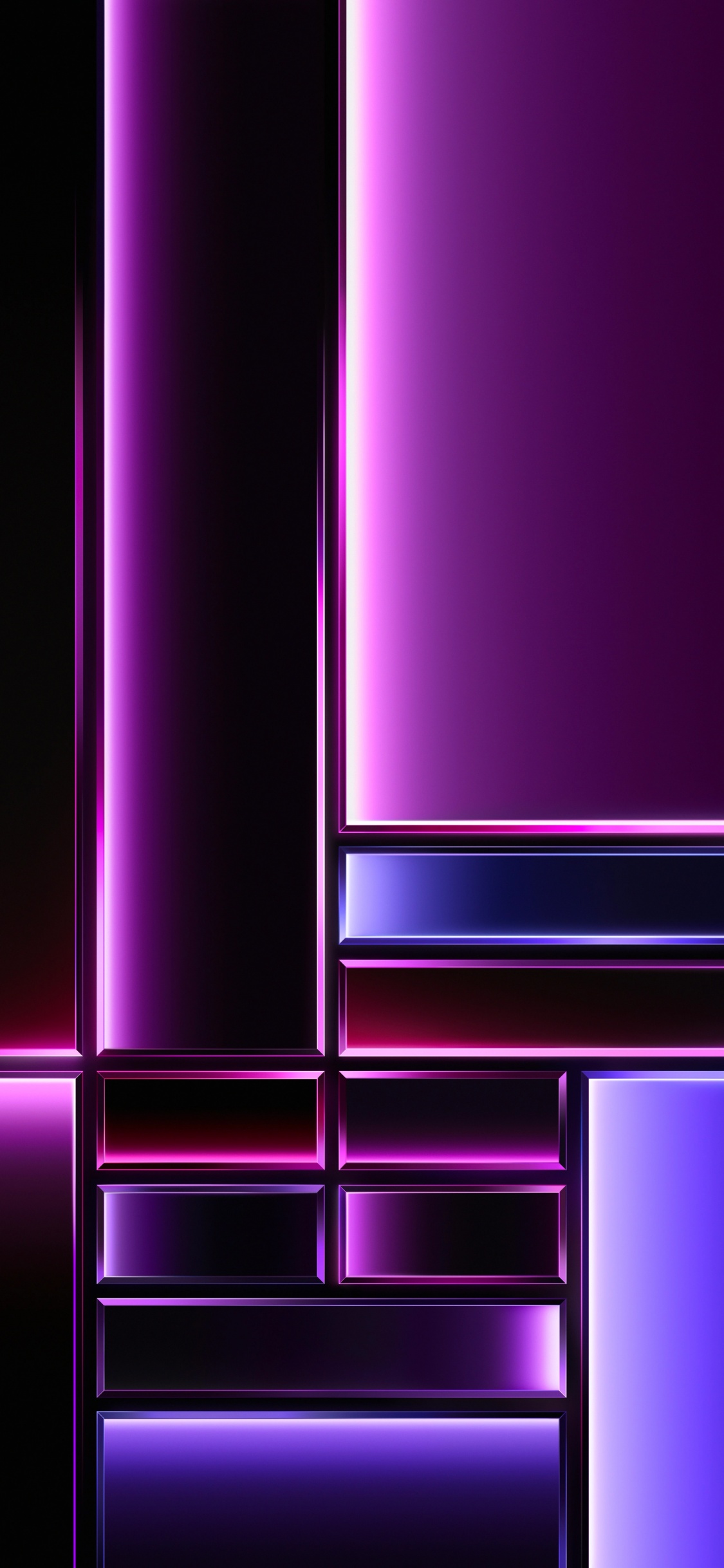 Purple aesthetic Wallpaper 4K, Grid