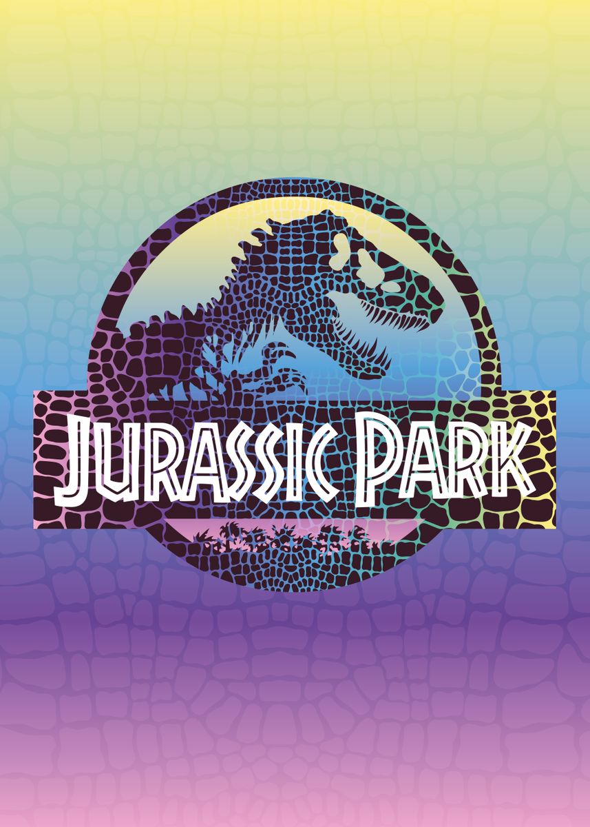 Jurassic Park Logo 11' Poster
