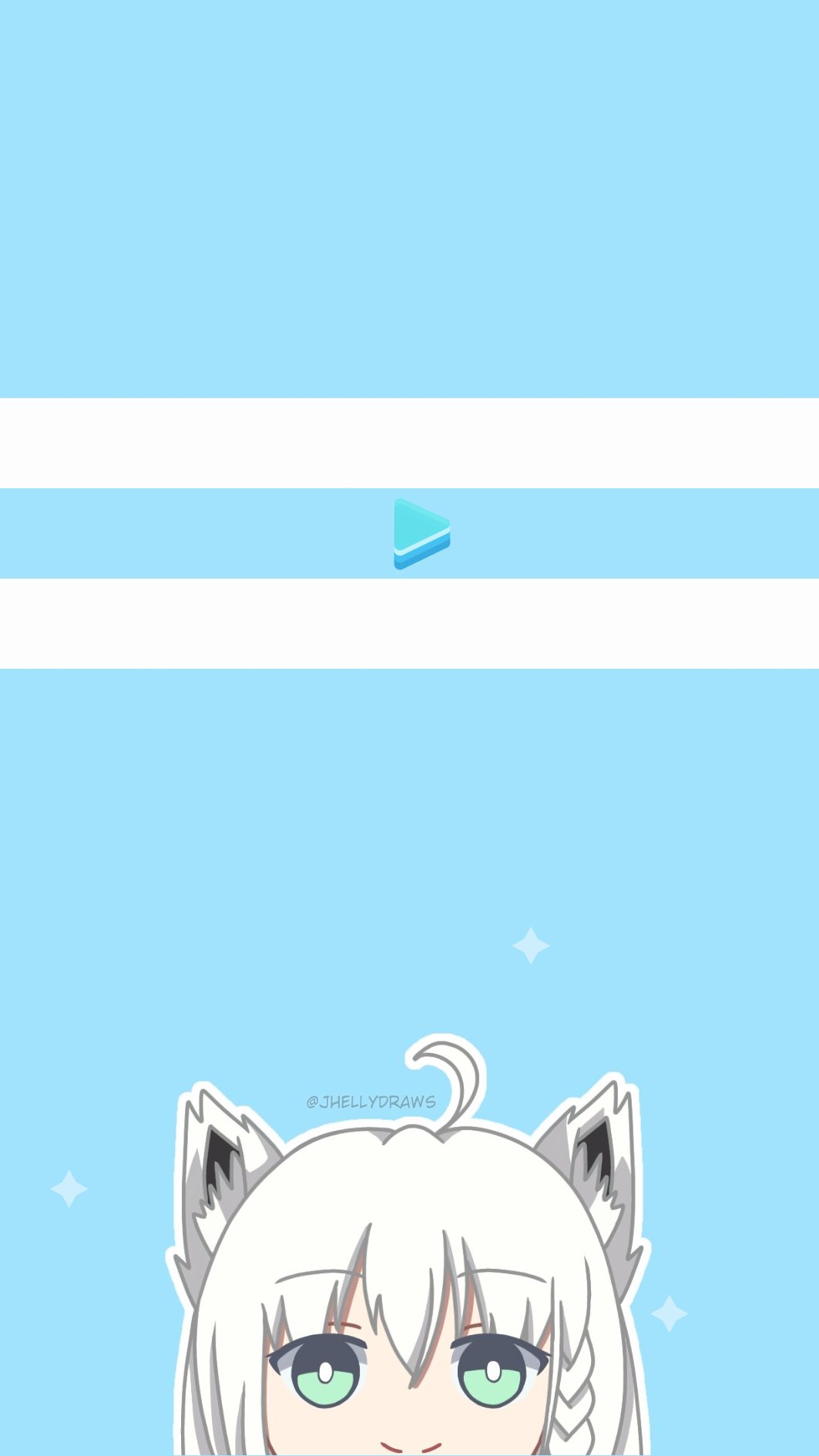 MorganCw made these wallpaper using 's hololive icons. 「9:16 Screen」 Korone wallpaper is for my lock screen, Fubuki one is for my homescreen