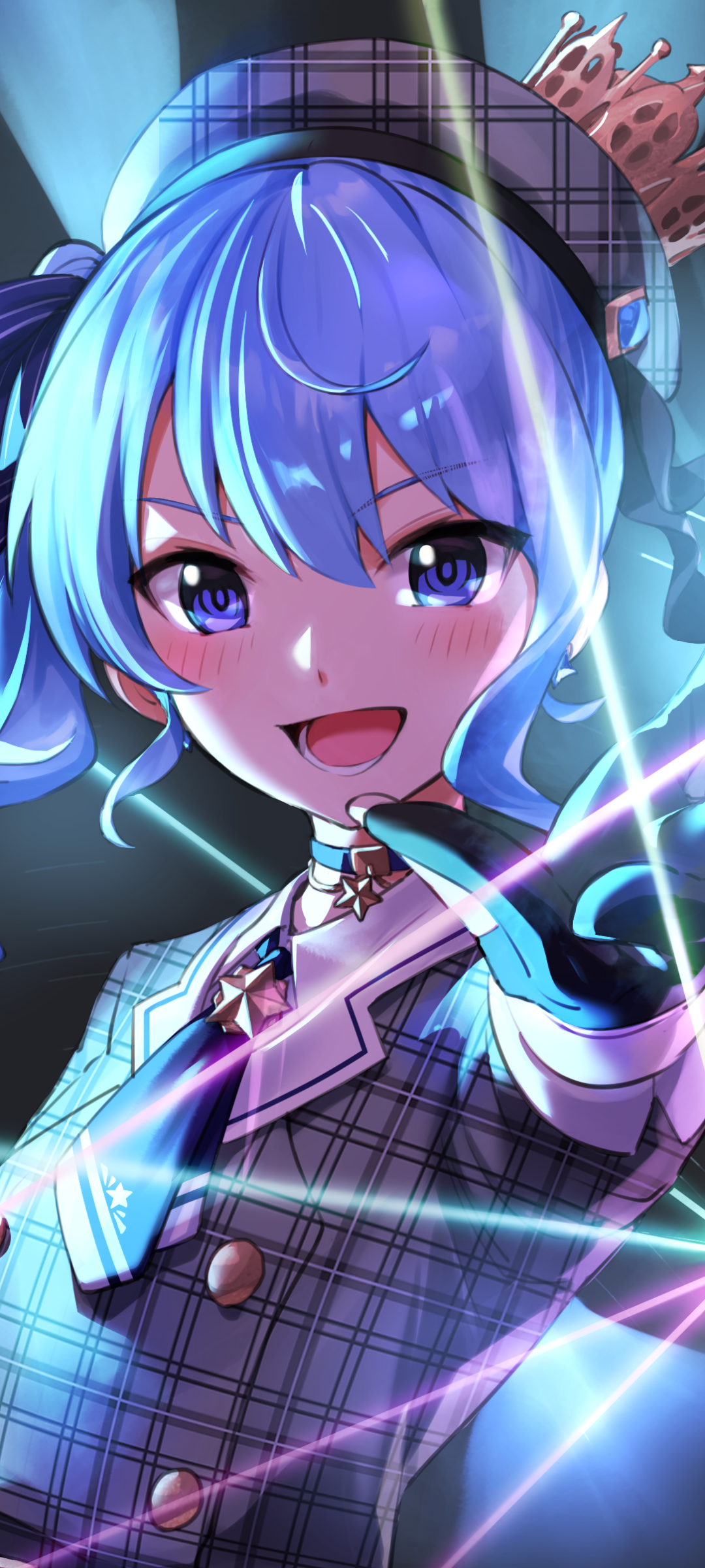 Anime Virtual Youtuber, Hololive, Hoshimachi Suisei, 1080x2400 Phone HD Wallpaper