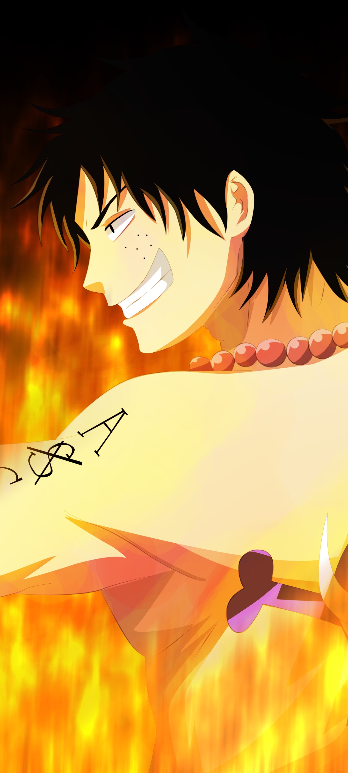 Portgas D. Ace iPhone Wallpaper