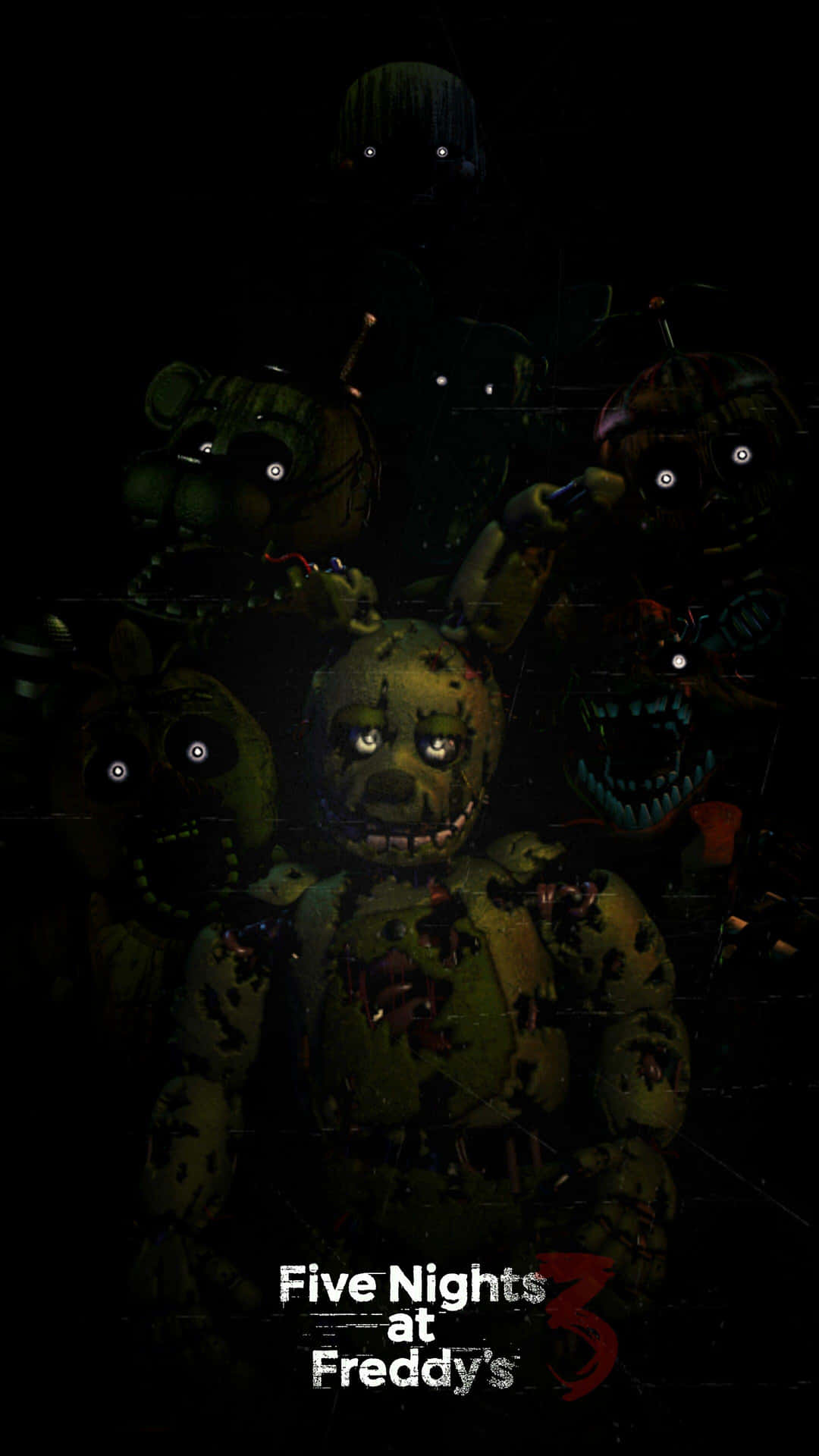 Download Survive Five Nights at Freddys on your iPhone Wallpaper