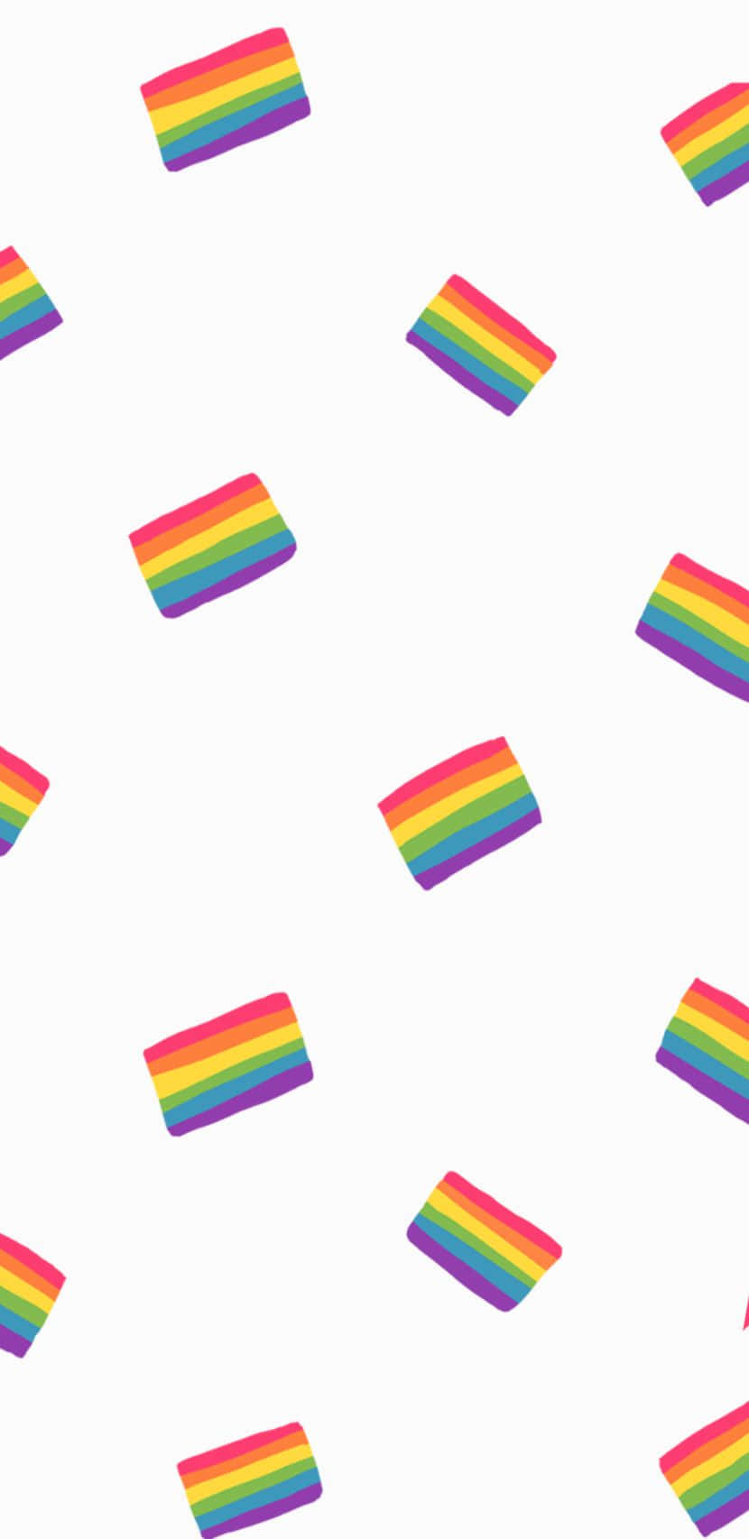 Download LGBT Flag Seamless iPhone Wallpaper