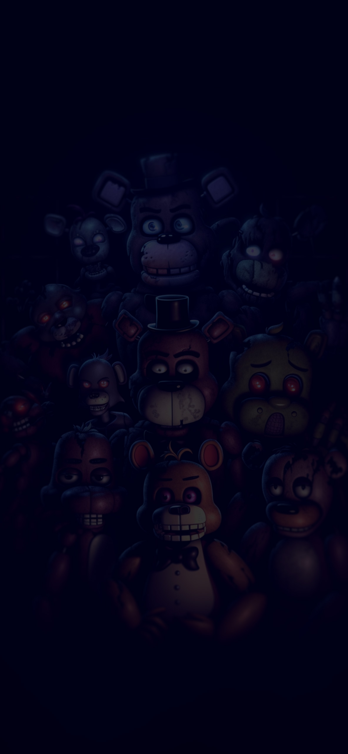 Five Nights at Freddy's Black Art Wallpaper Wallpaper 4k
