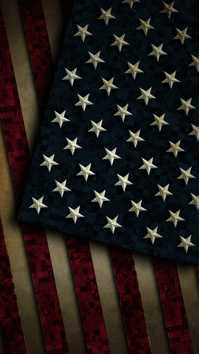 American Flag iPhone Wallpaper