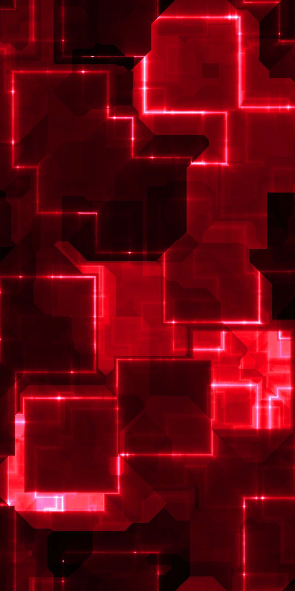 Bright Red Aesthetics Phones Wallpaper