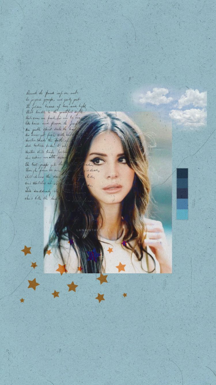 lockscreen lana del rey. Arte, Lã