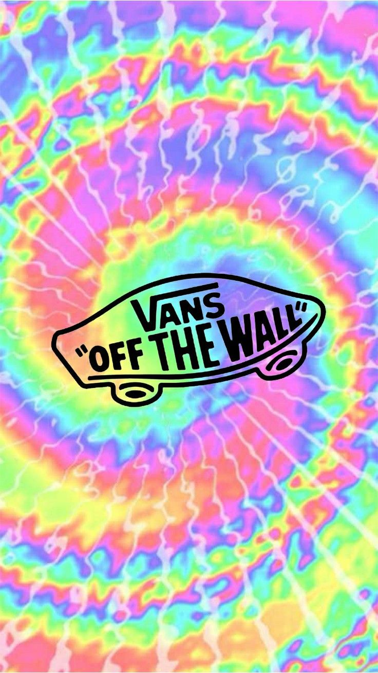 Tie Dye Vans Off The Wall. Vans off the wall, Background HD wallpaper, Phone wallpaper patterns