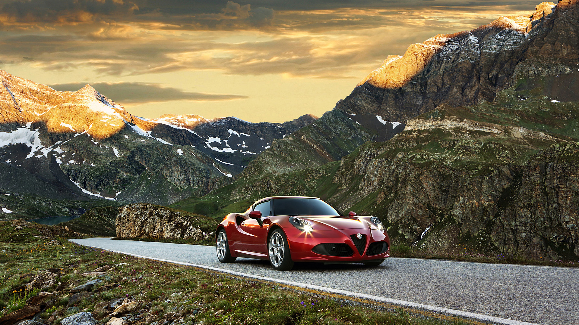 Alfa Romeo 4C Coupe HD Wallpaper