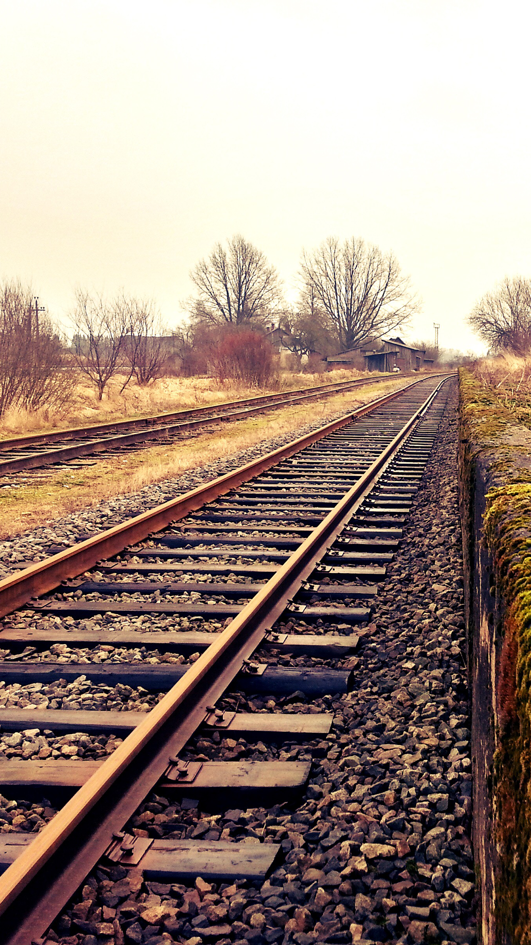 Railroad Track Wallpaper for Phone