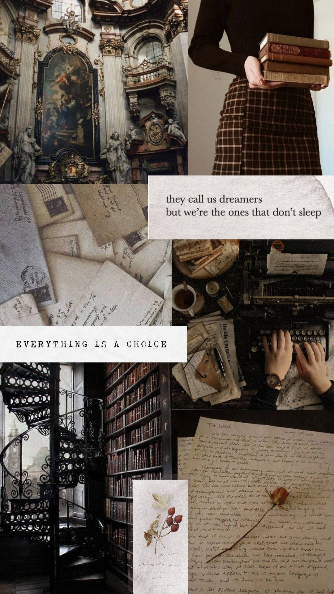 Fondos de fotos de Dark Academia