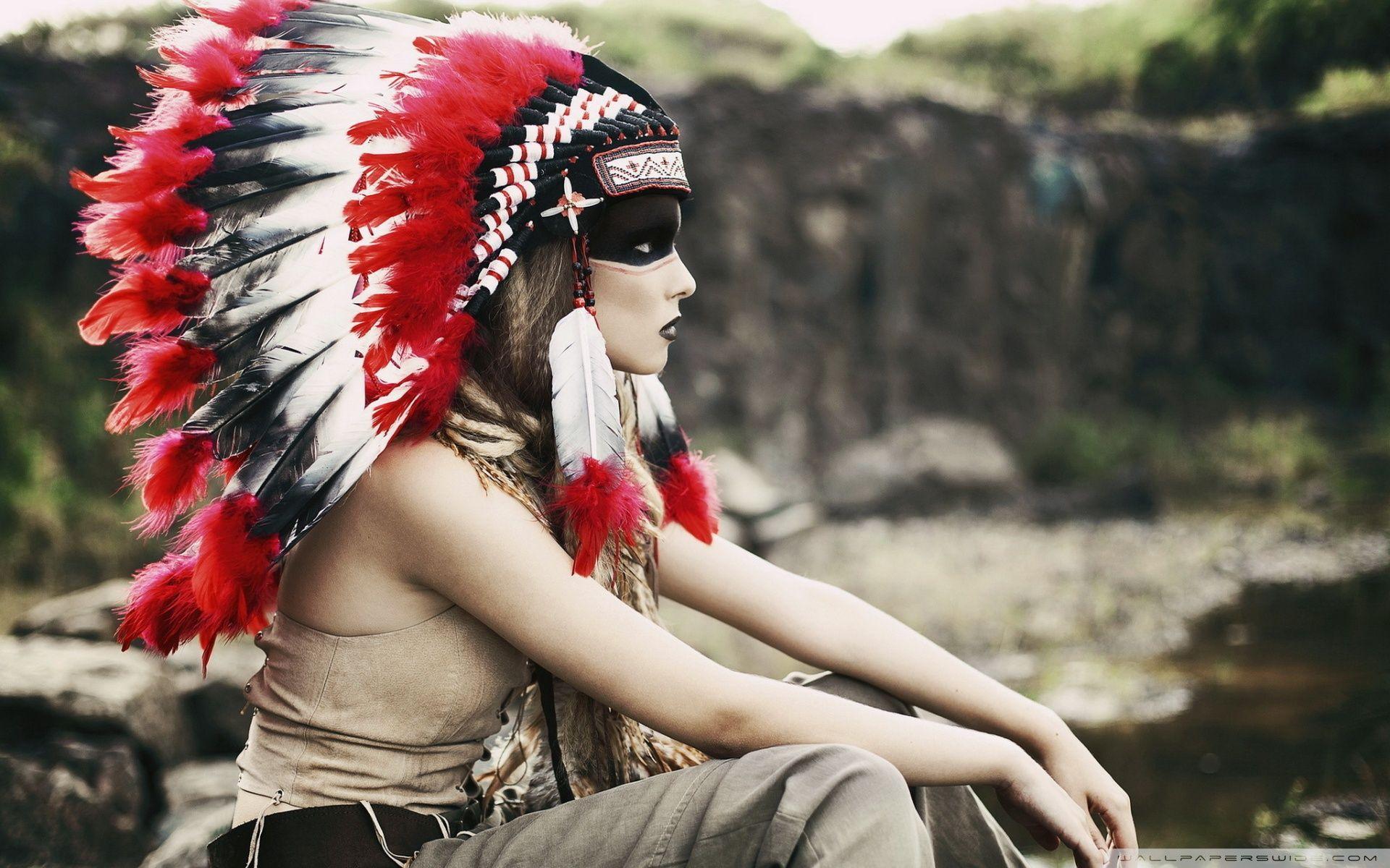 Native American Girl HD desktop wallpaper, High Definition