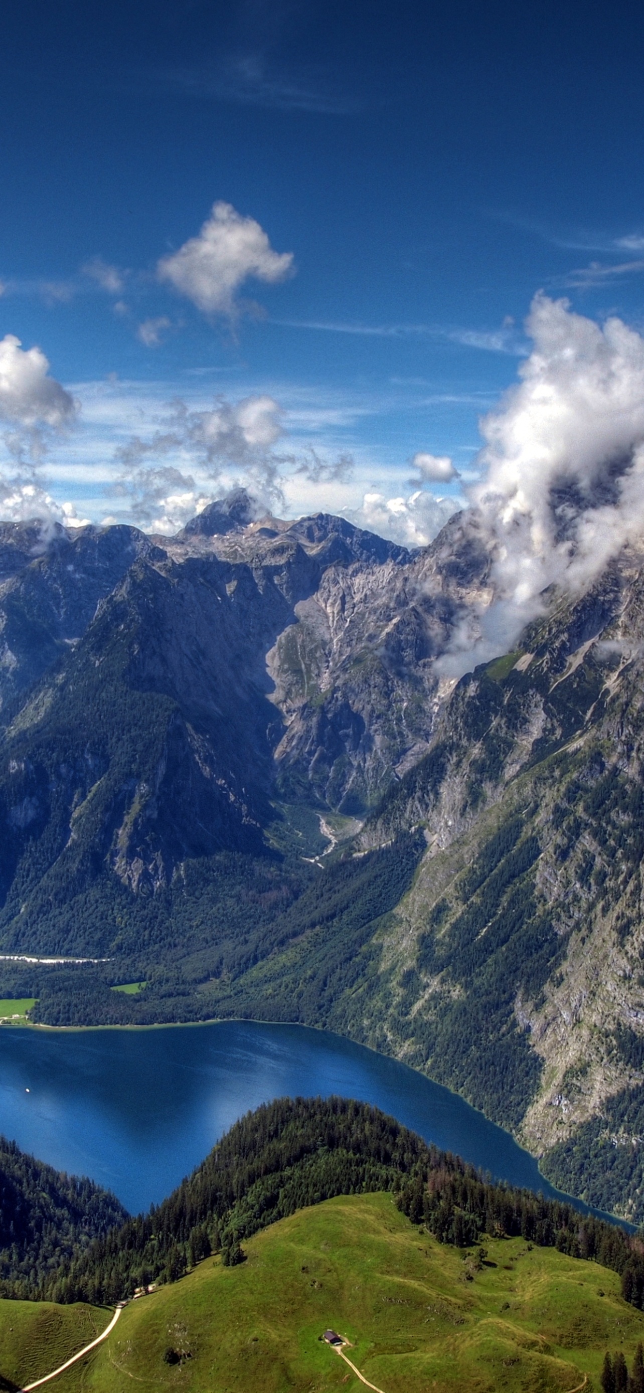 Lake Wallpaper 4K, Germany, Bavarian Alps