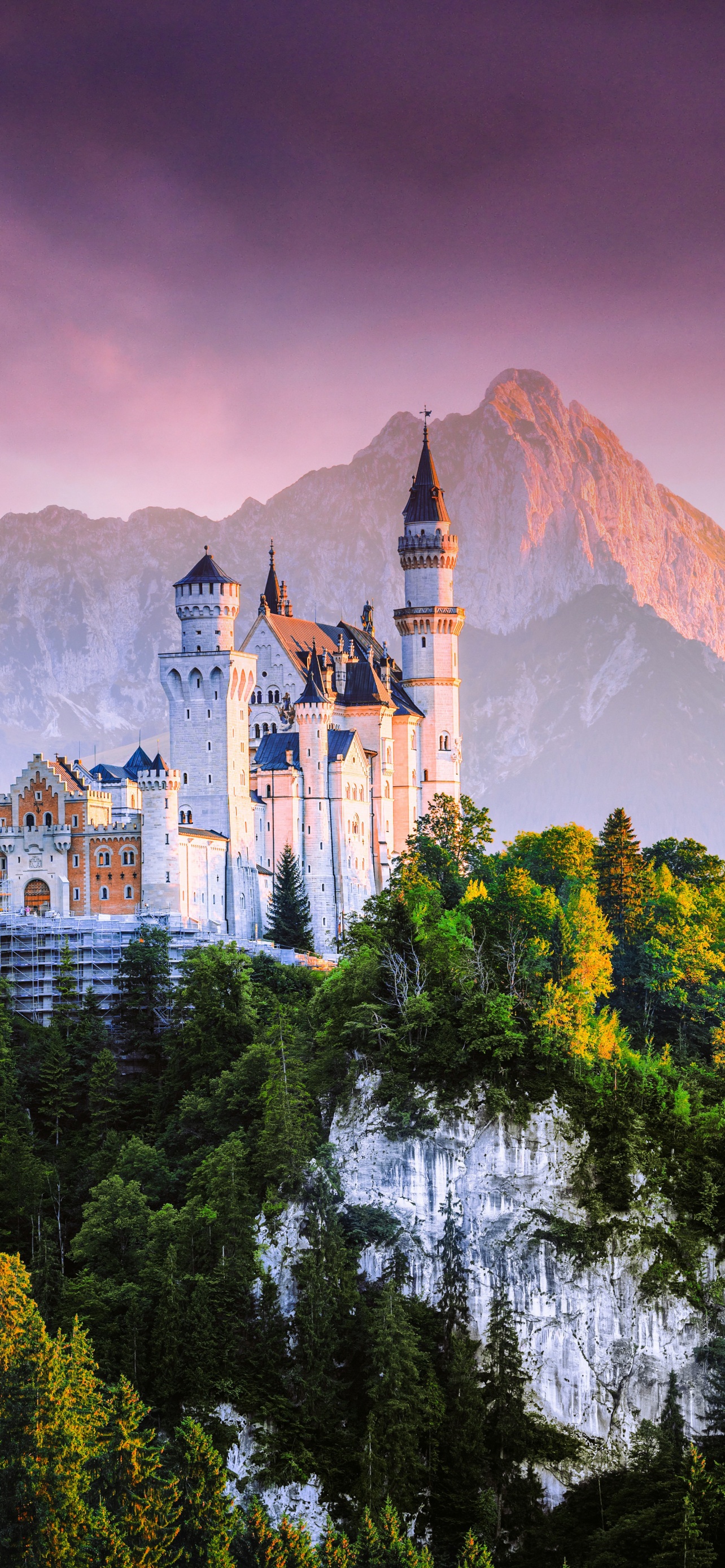 Neuschwanstein Castle Wallpaper 4K, Germany, Fairy Castle
