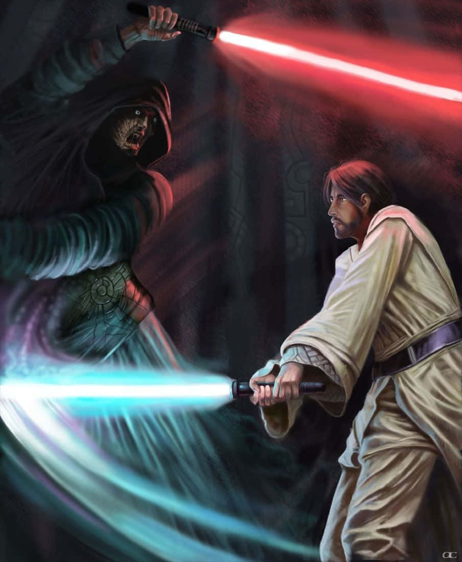 Download Jedi Vs Sith Wallpaper