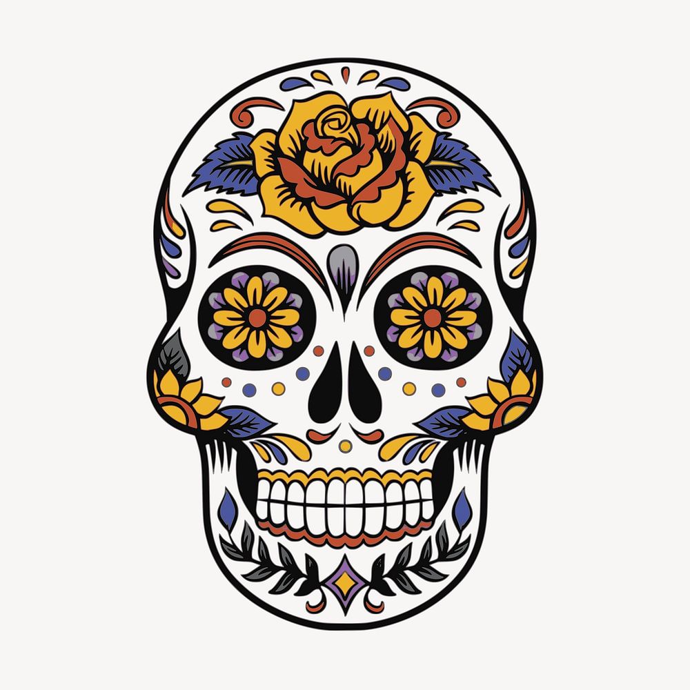 Sugar Skull Design Image Wallpaper
