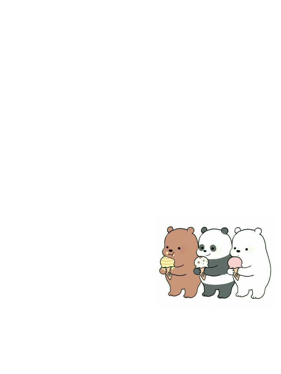 Awesome Kawaii Bear Wallpaper - We bare bears wallpaper, Bear wallpaper, We bare bears