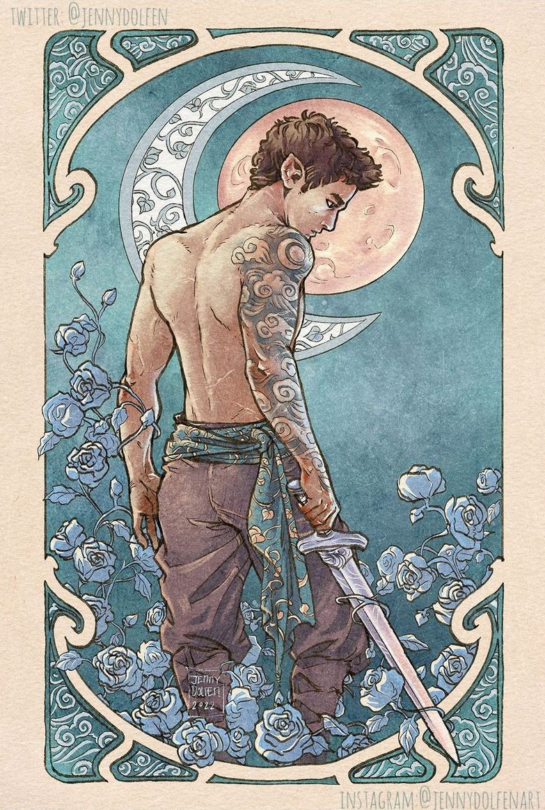 Orym of the Air Ashari / Orym - Fantasy - art - Bells Hells - Critical Role - Dungeons & Dragons - Jenny Dolfen - artist - красивые картинки