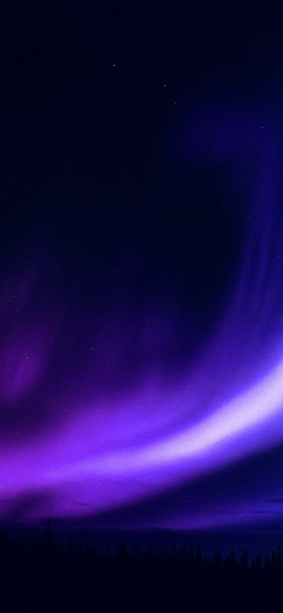 Aurora Blue Night Sky Beautiful