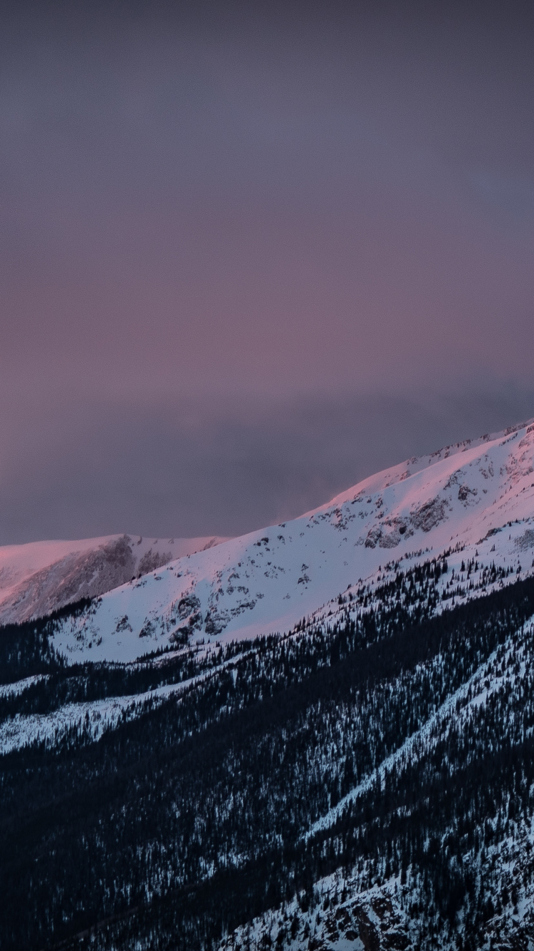 Download wallpaper 750x1334 snow mountains, nature, sky, iphone 7, iphone 8, 750x1334 HD background, 790