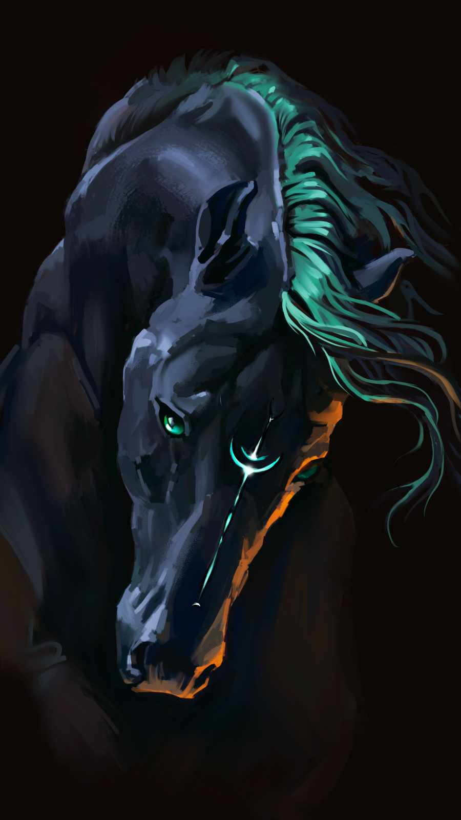 Horse Art IPhone Wallpaper