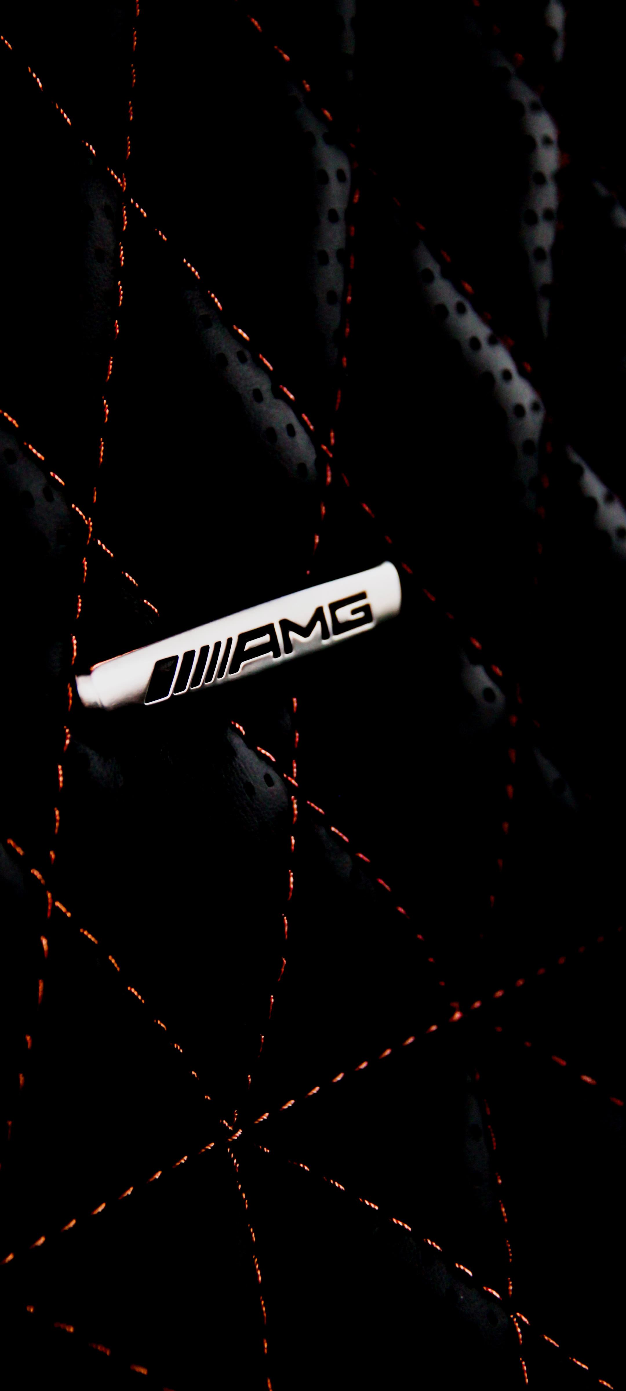 4K Amoled Wallpaper With Black Font & Line Black Wallpaper Photo