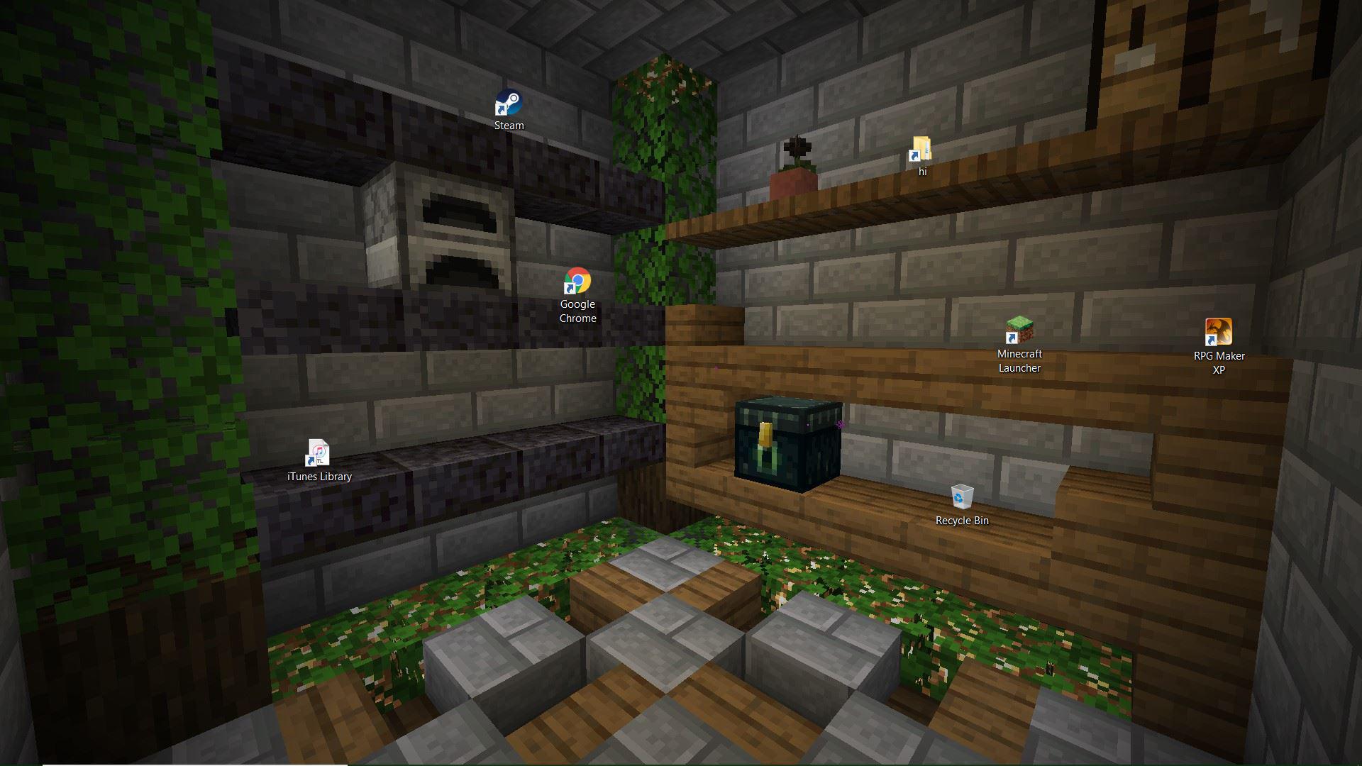 I took inspiration from someone else on this sub making a wallpaper and decided to try. What do you think?