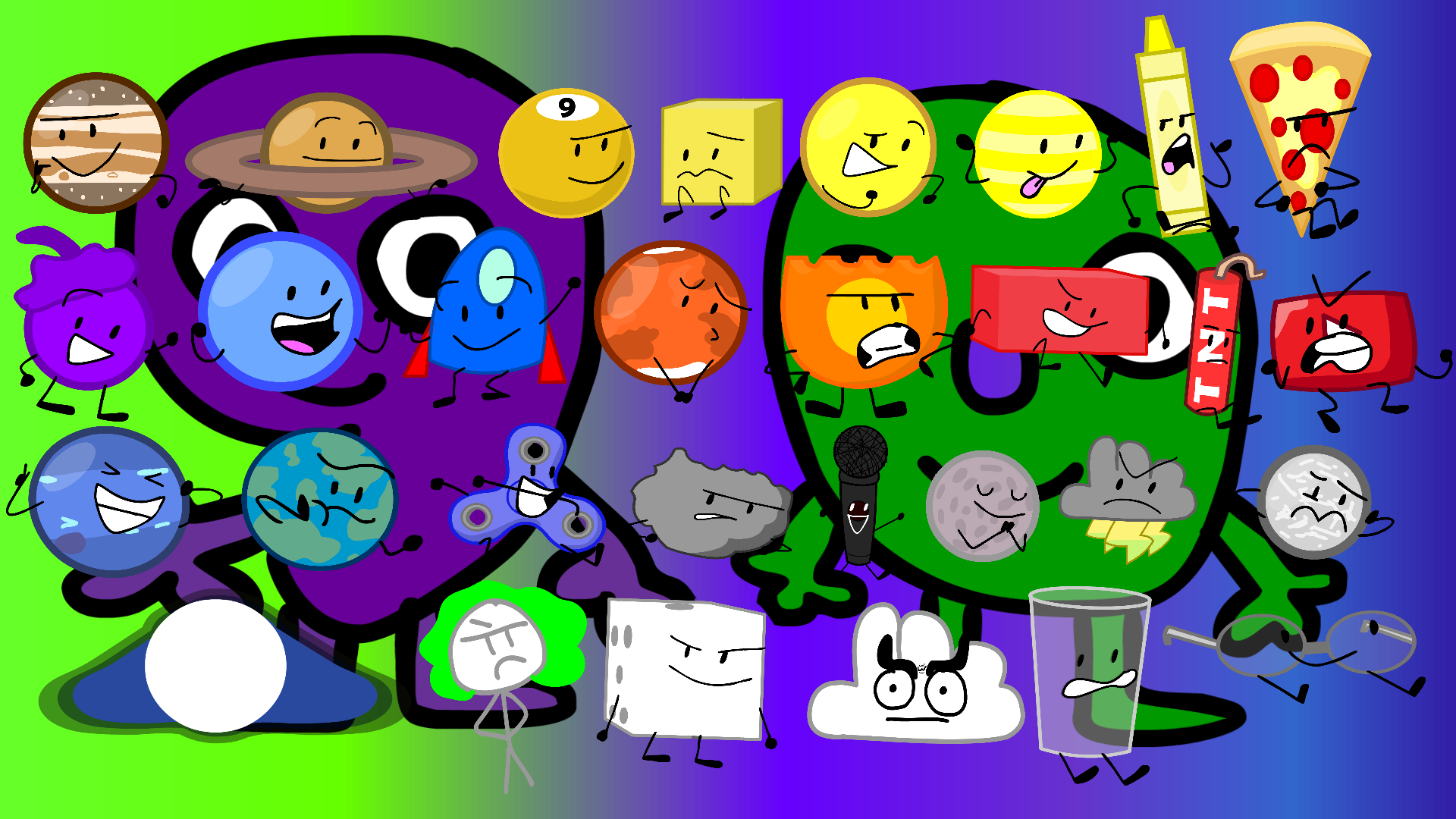 Battle For Anything Island. Object Shows Community