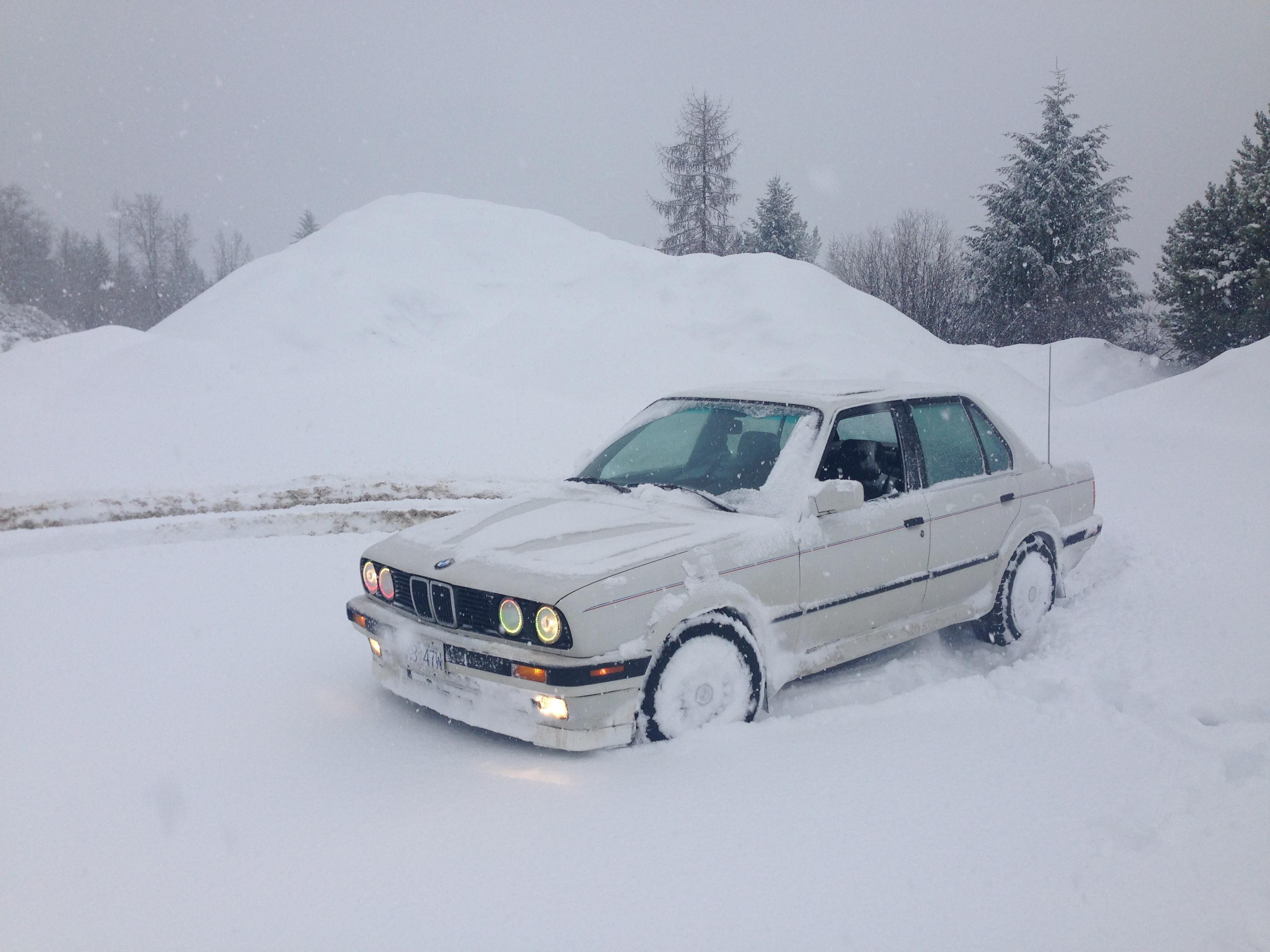 325ix in a canadian winter wonderland