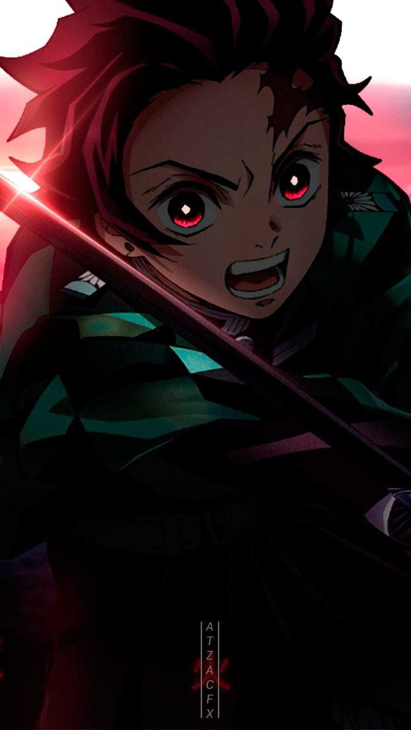 Tanjiro Wallpaper Tanjiro Wallpaper With The Keywords Character, Hero, Leader, Moon, Night. /tanjiro W. Demon, Slayer, Marvel Spiderman Art