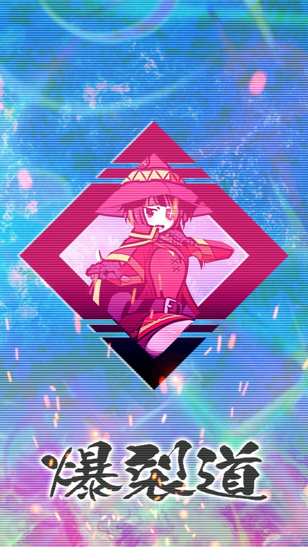 Download Megumin Retro Anime Aesthetic Wallpaper