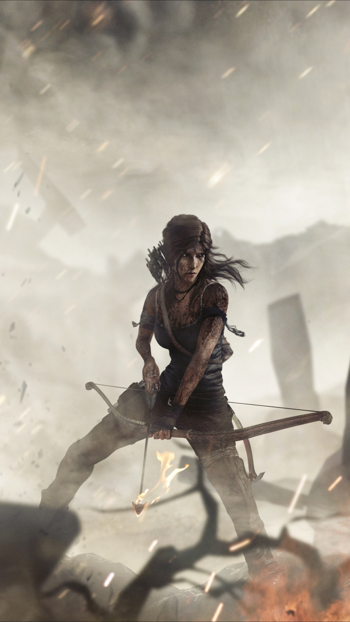 Download wallpaper 720x1280 tomb raider, archer, video game, artwork, samsung galaxy mini s3, s5, neo, alpha, sony xperia compact z1, z2, z3, asus zenfone, 720x1280 HD background, 19390