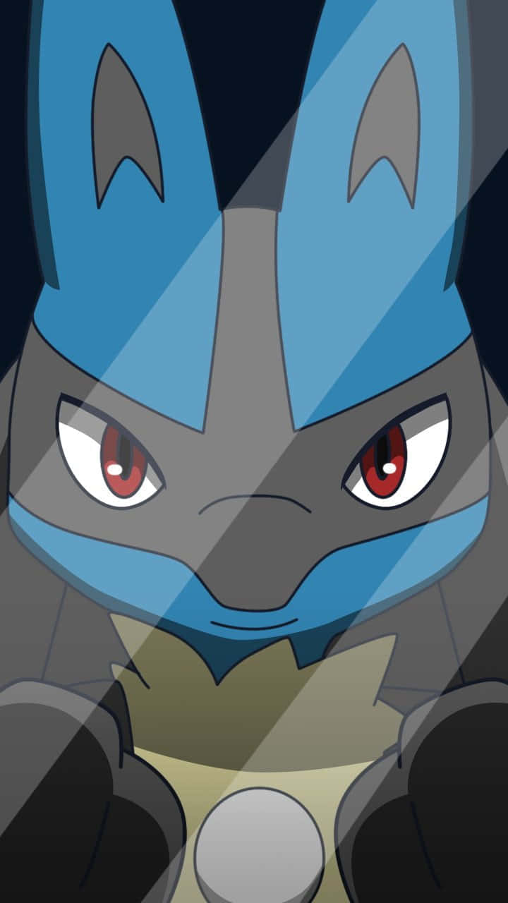Download Pokemon Lucario With Slight Smile Wallpaper