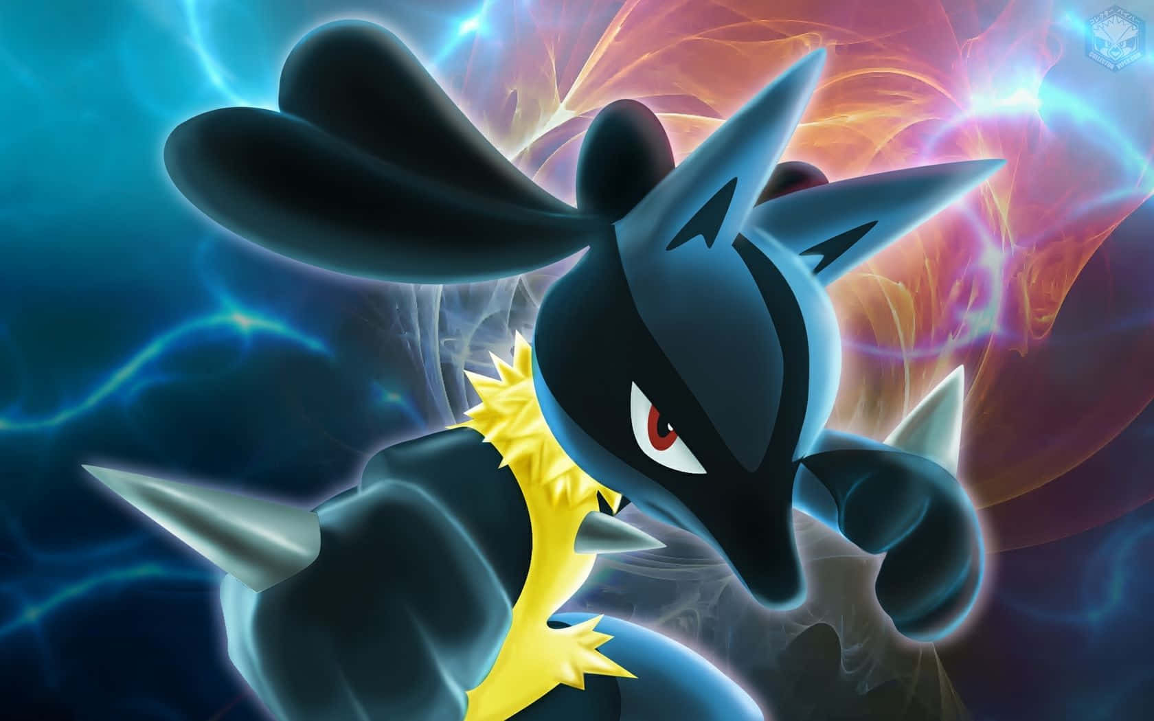 Download Pokemon Lucario Punches Wallpaper