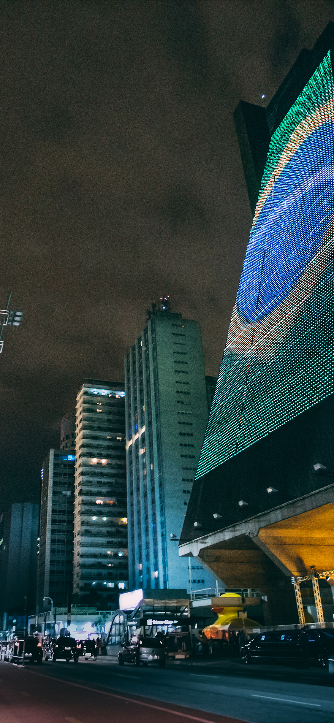 Brazil Worldcup City Dark Night Wallpaper