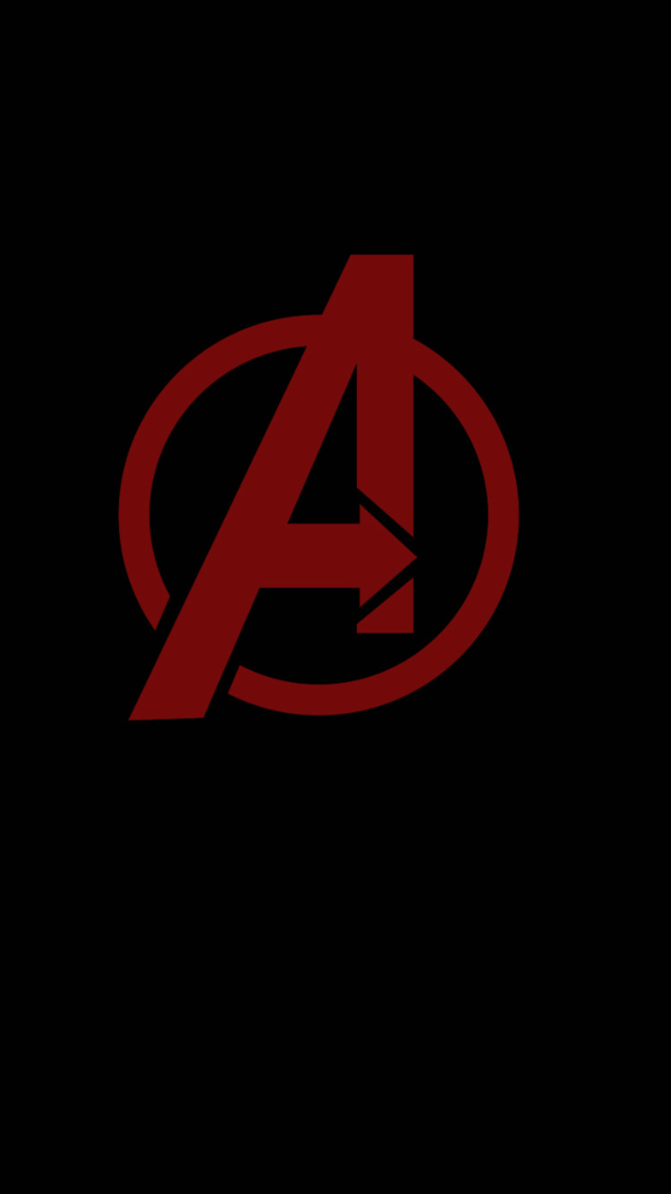 Avengers Minimal Logo iPhone 6, iPhone 6S, iPhone 7 HD 4k Wallpaper, Image, Background, Photo and Picture