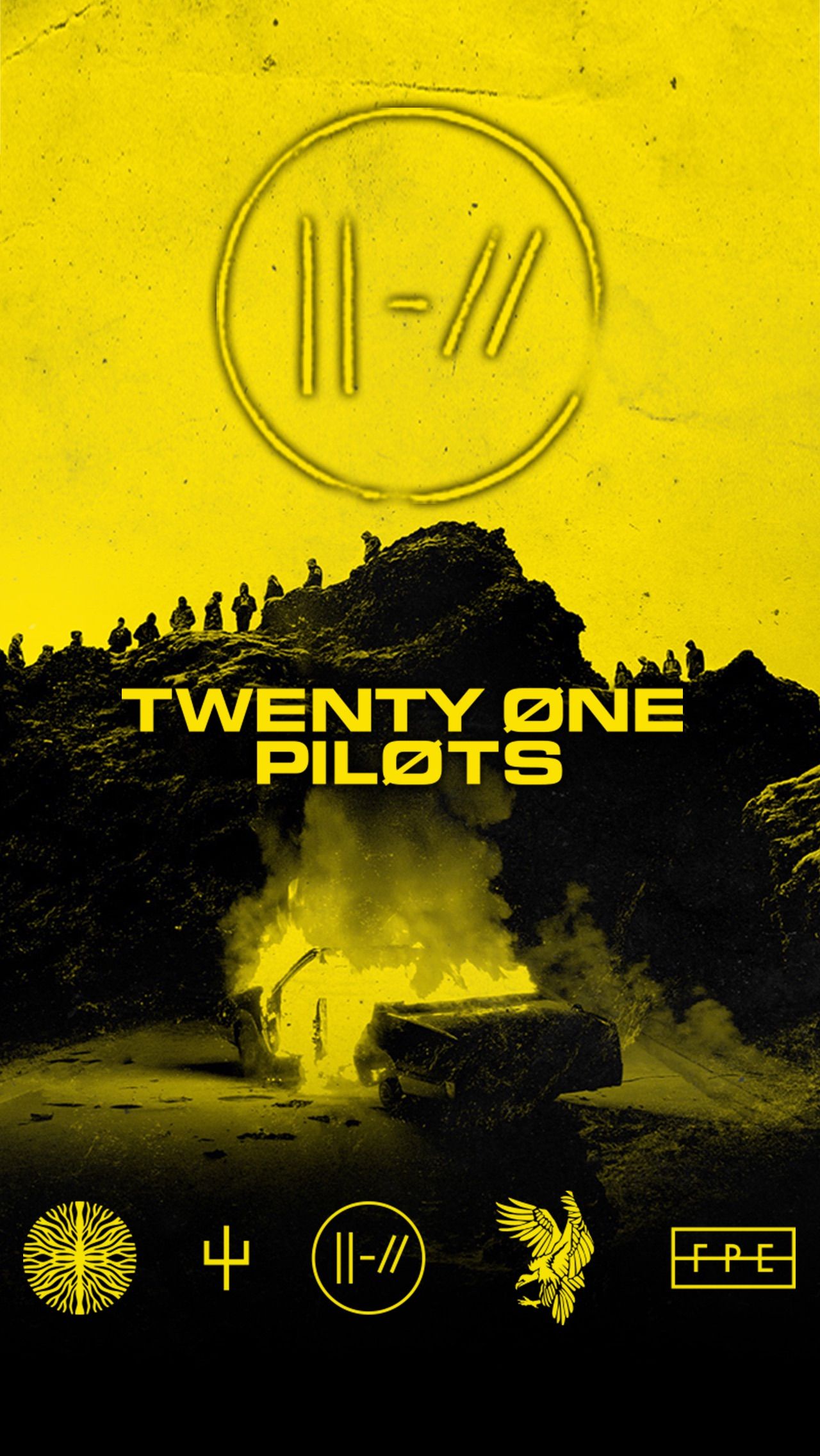 Trench iPhone wallpaper. Twenty one pilots, Twenty one pilots wallpaper, Twenty one pilots aesthetic