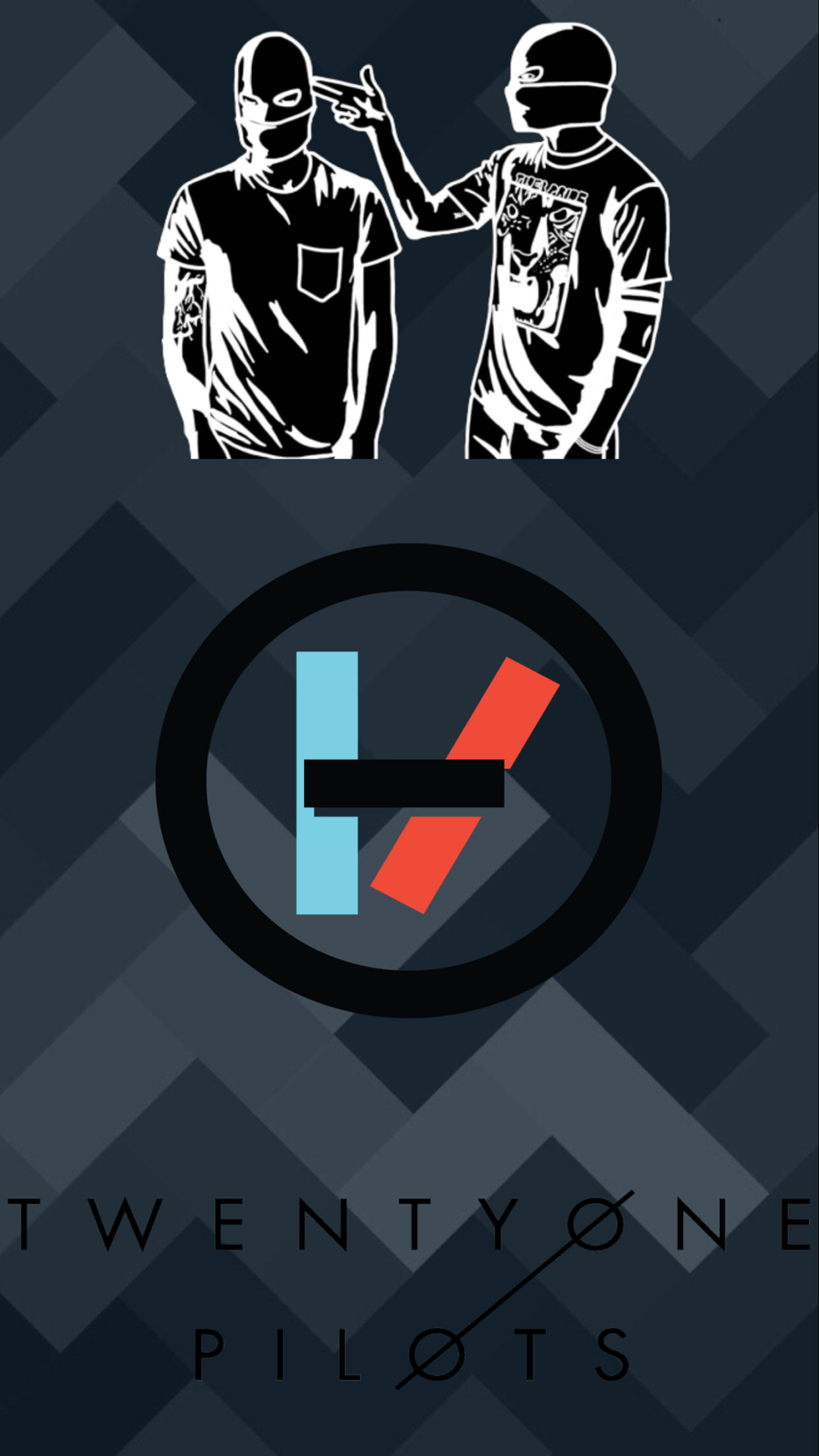 Twenty One Pilots 3 Wallpaper for iPhone 11, Pro Max, X, 8, 7, 6