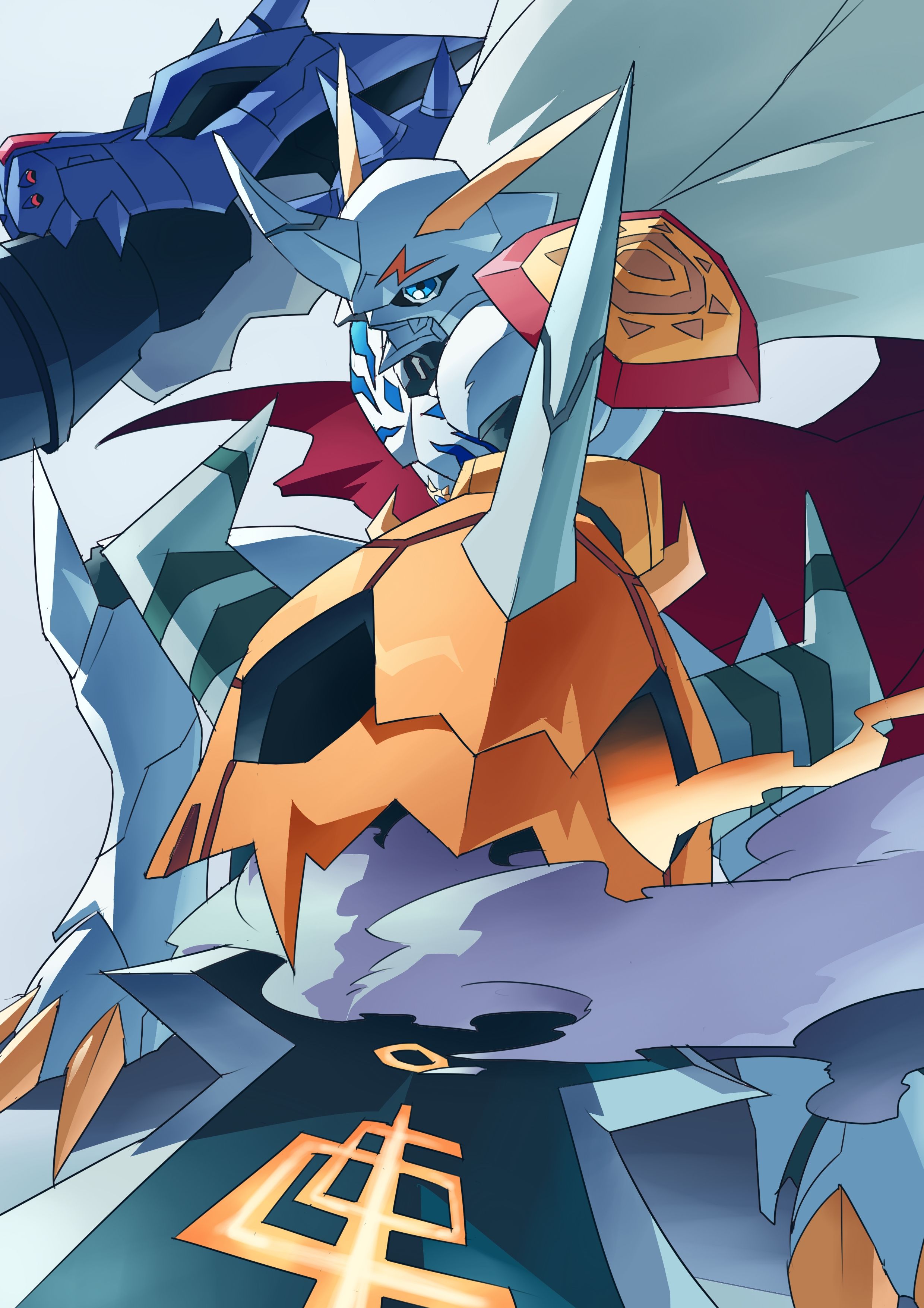 Omegamon/. Digimon wallpaper, Digimon tamers, Digimon adventure