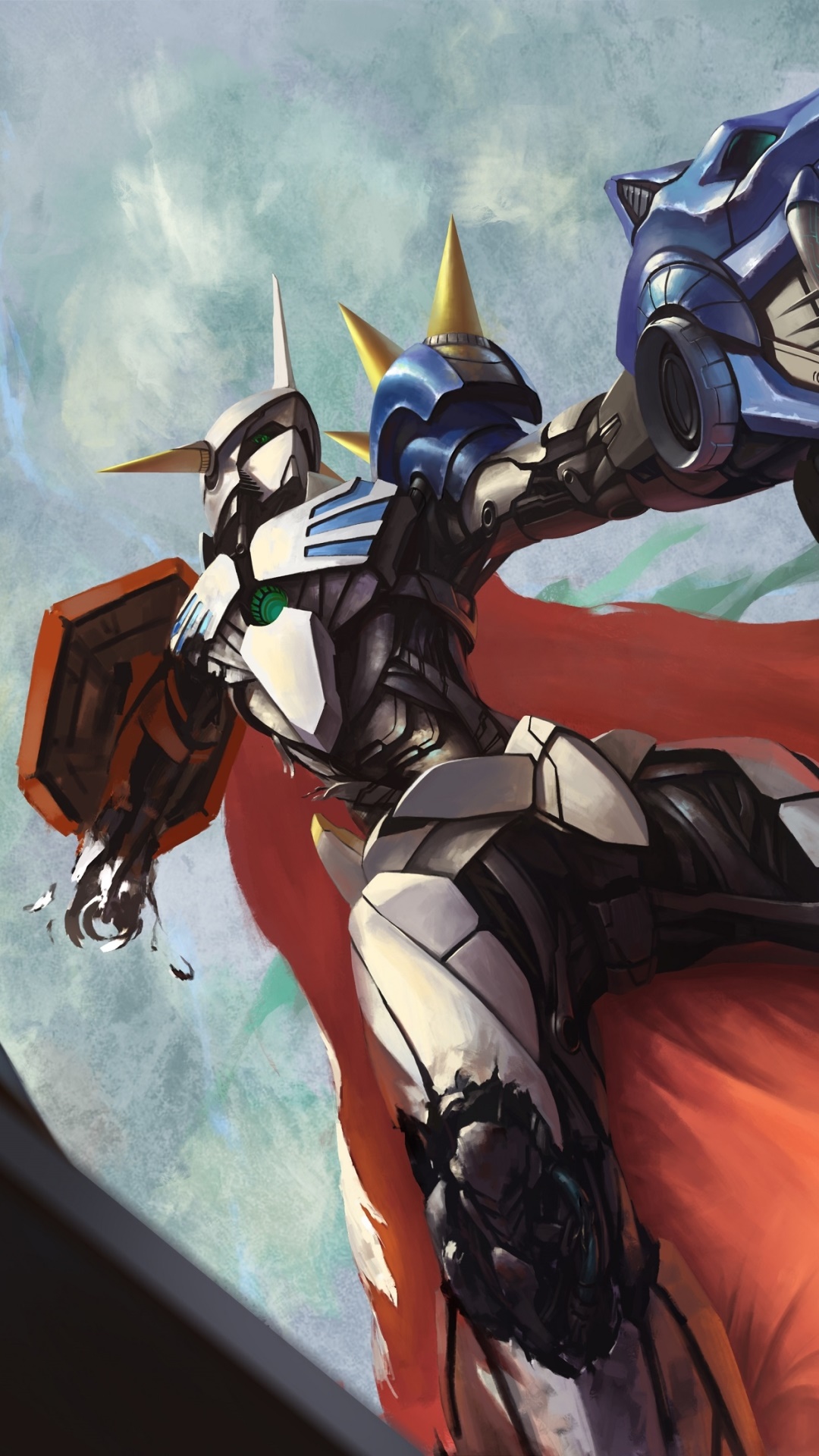 Wallpaper / Anime Digimon, Robot, 1080x1920 Phone Wallpaper