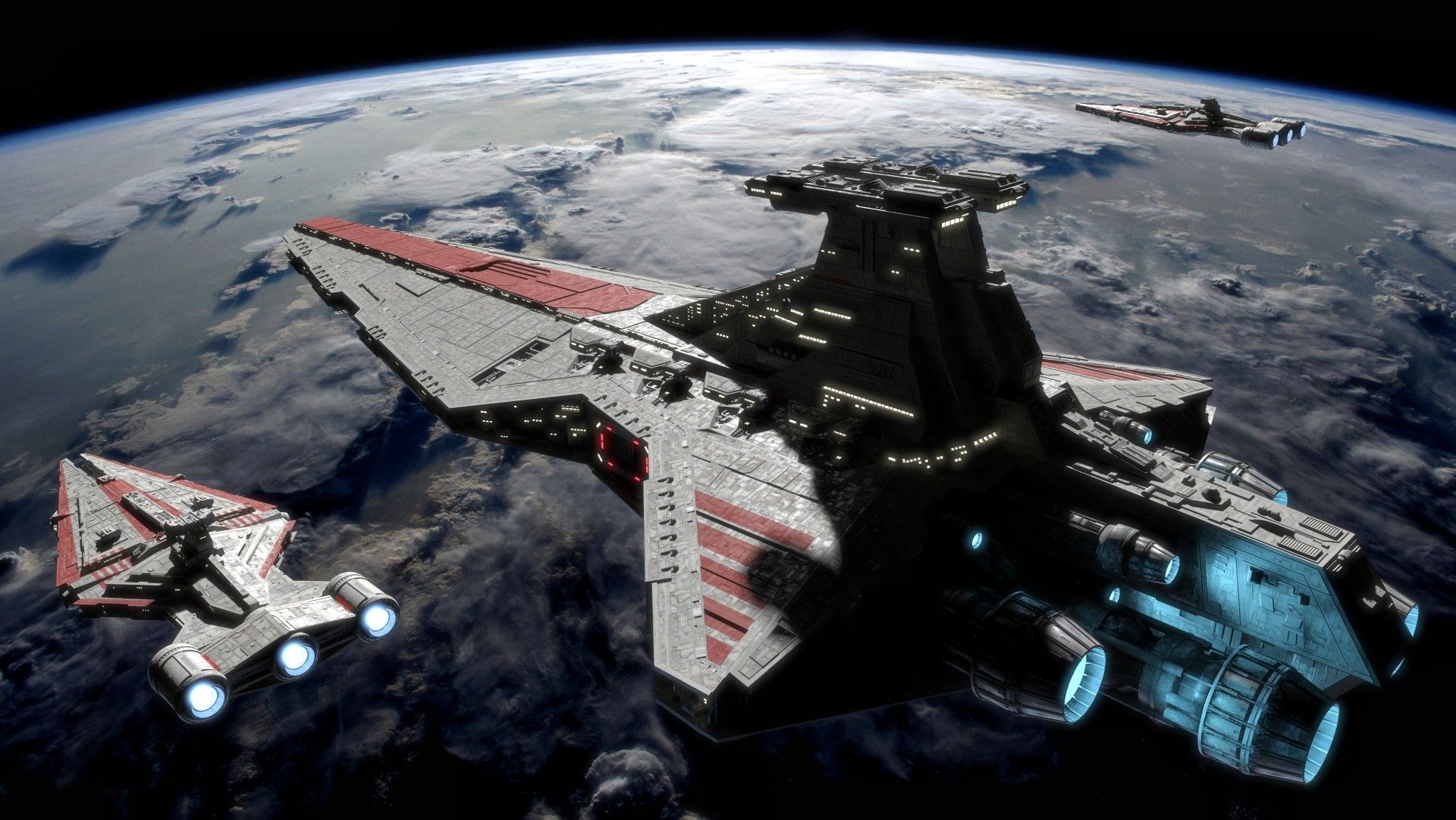 Star Wars Venator Star Destroyer Arquitens Cruiser #starwars. Star wars wallpaper, Star wars background, Star wars