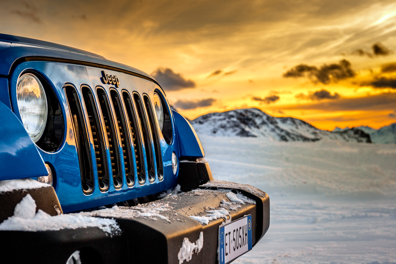 Jeep Wrangler advertise