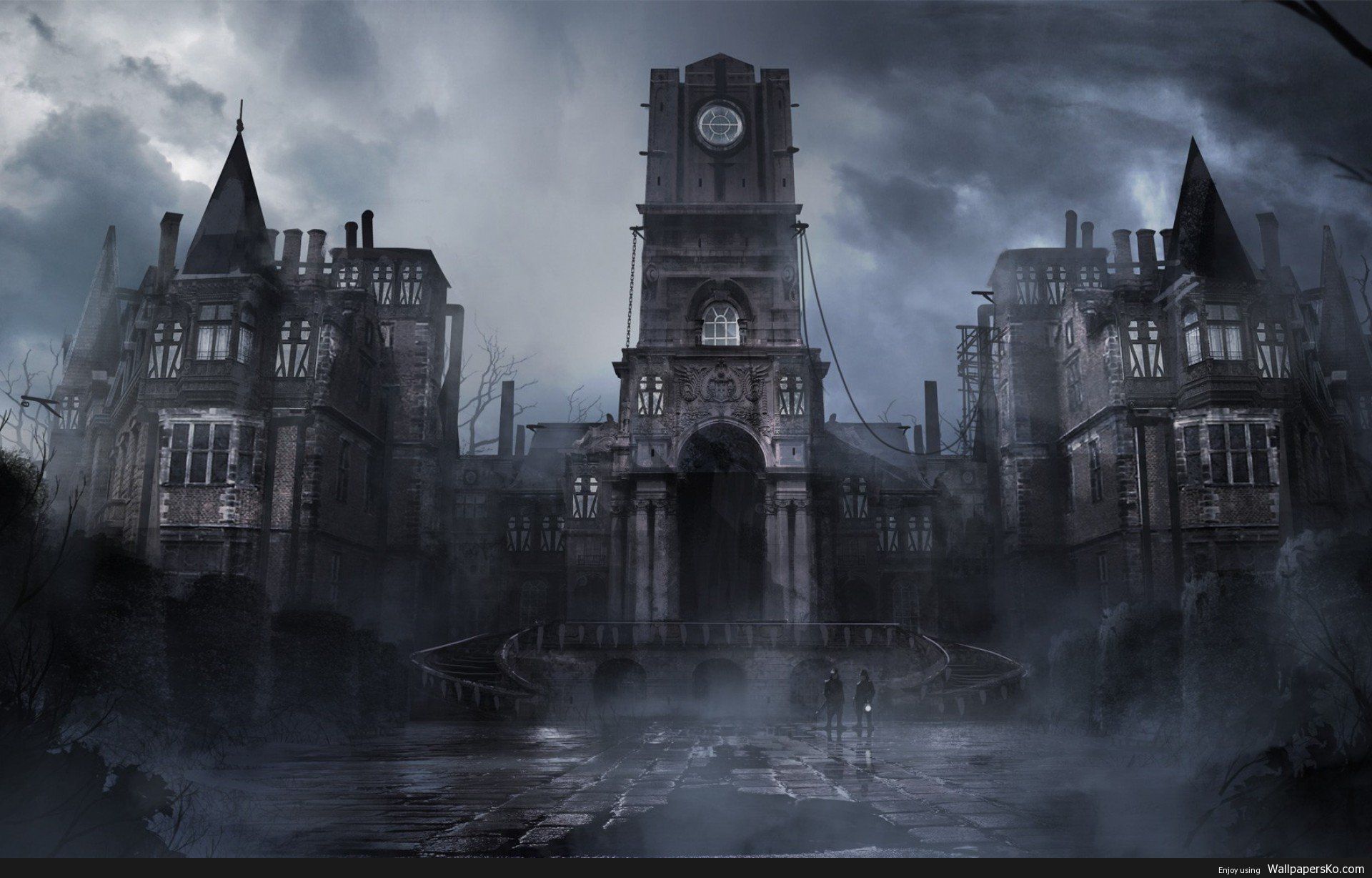 Gothic Castle Background /gothic Castle Background HD Wallpaper Download. Dark Fantasy, Castle Background, Fantasy City