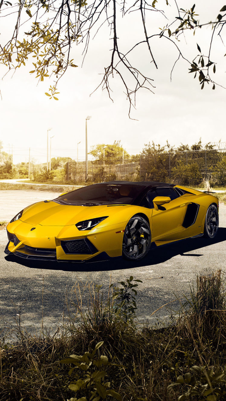Lamborghini Aventador LP 700 4 Phone Wallpaper