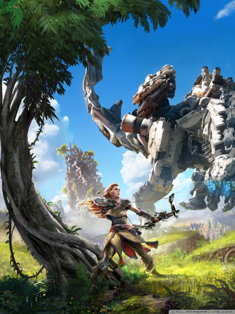 Horizon Zero Dawn 2017 Video Game Ultra HD Desktop Background Wallpaper for 4K UHD TV, Widescreen & UltraWide Desktop & Laptop, Multi Display, Dual & Triple Monitor, Tablet